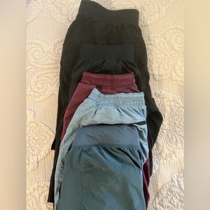 Set of 5 men’s Lululemon shorts